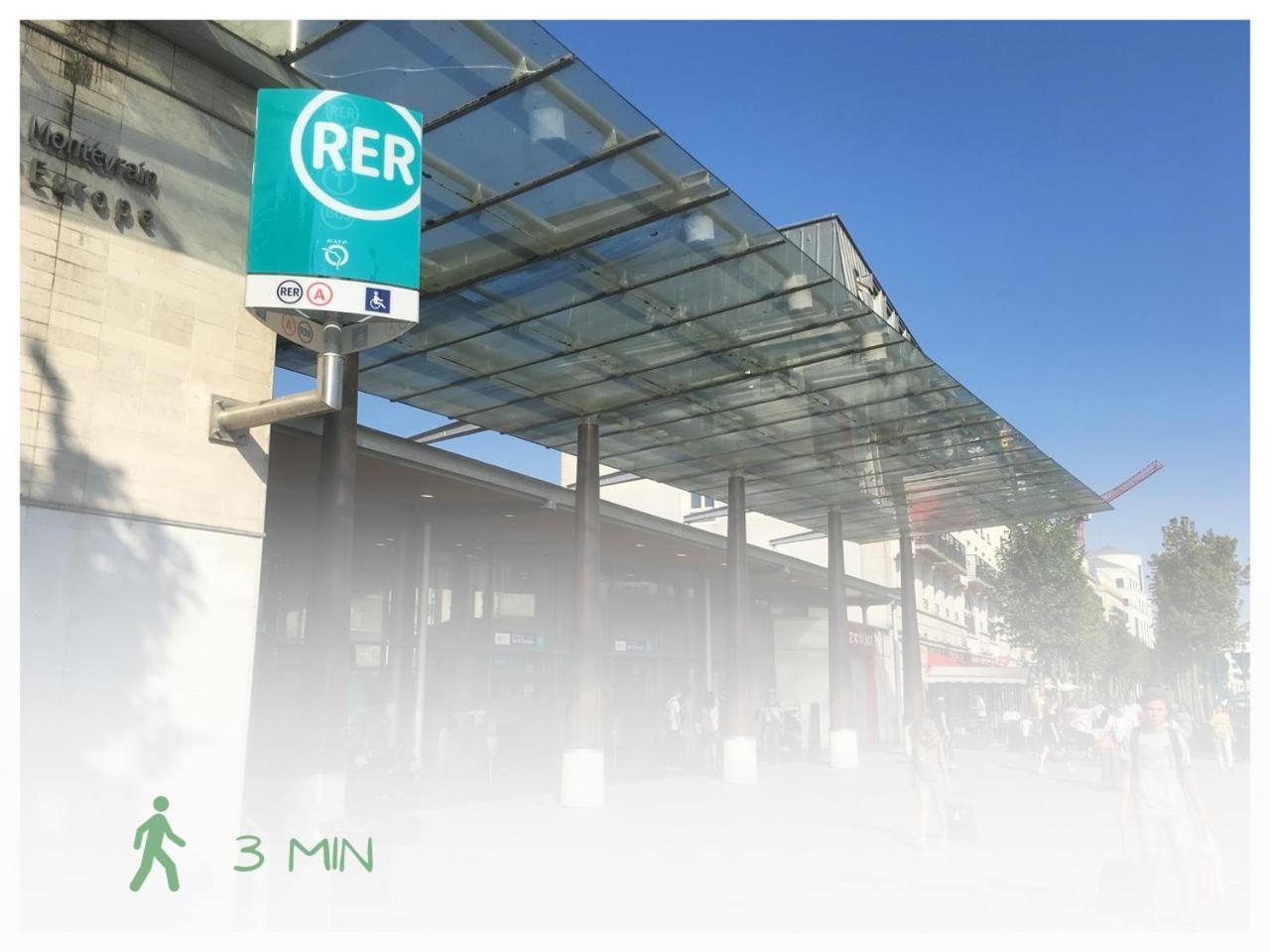 L'Organik Disney 7 Min Gare 5 Min Parking Prive Chessy  Ngoại thất bức ảnh